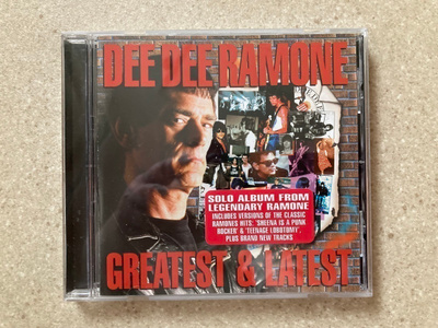 Dee Dee Ramone Greatest & Latest CD