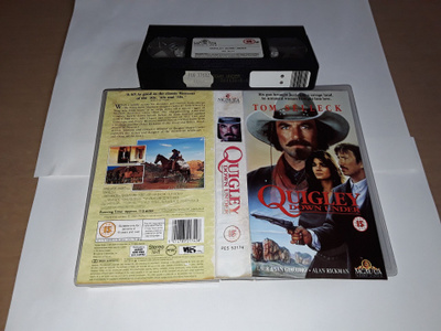 Quigley Down Under - UK VHS (MGM/UA Home Video)