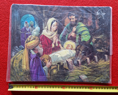 Maria (Jeesuksen äiti) vintage palapeli 37×28cm