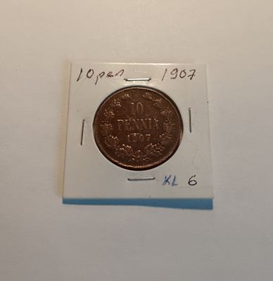 10 penniä v1907