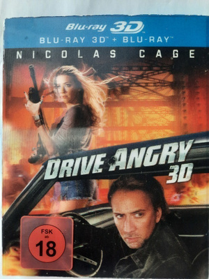 DRIVE ANGRY BLU-RAY 3D + BLU-RAY