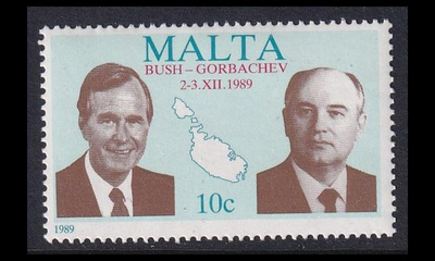 Malta 830 ** George Bush ja Mikhail Gorbachev (1989)