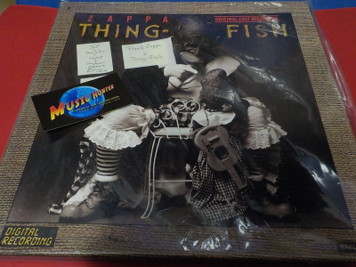 FRANK ZAPPA - THING-FISH EX-/EX 3LP BOKSI