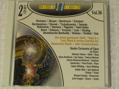 Various • Harp In A Lyric Mood & Other Classical Jewels 2xCD
