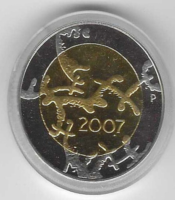 2007 5 EUROA 90 V. SUOMEN TASAVALLAN ITSENÄISTYMISESTÄ KOTEL