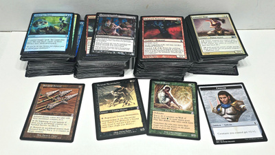 MTG - 470kpl foil common/uncommon kortteja (pre-2020)