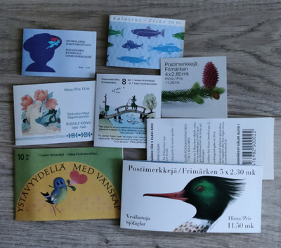Ensipäiväleimattuja vihkoja