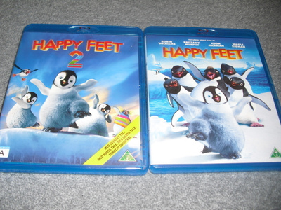 HAPPY FEET 1+2 (FI + SWE -PUHE) BD