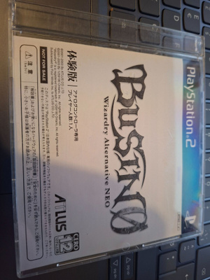 PS2 Busin 0 Wizardry Alternative Neo Trial Version JPN