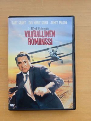 VAARALLINEN ROMANSSI . DVD . CARY GRANT . EVA MARIE SAINT