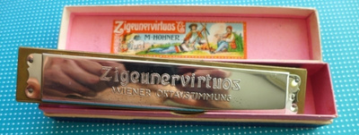 Huuliharppu HOHNER ja malli Mustalaisvirtuoosi