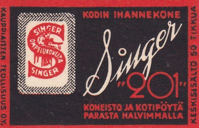 Singer, Kodin ihmekone,  "201"       b553