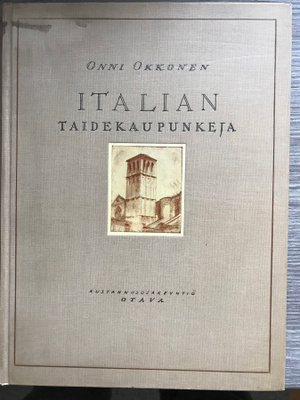 Onni Okkonen; Italian taidekaupunkeja 1. painos