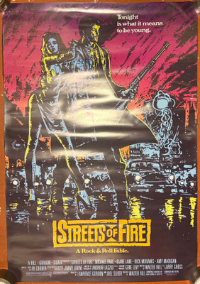 ELOKUVAJULISTE STREETS OF FIRE