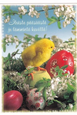 Postikortti Pääsiäinen