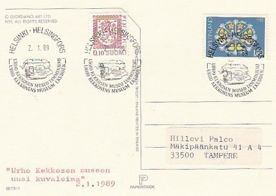ERIKOISLEIMA , Tamminiemi, Helsinki 2.1.1989