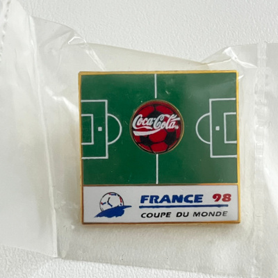 Coca-Cola- Jalkapallo, Ranska MM-98 pinssi