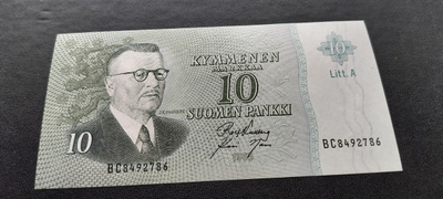 10mk 1963 Litt.A, KUL-Nar, BC-sarjaa