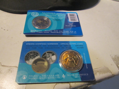 2004 KREIKKA Olympia kiekonheittäjä BU CoinCard