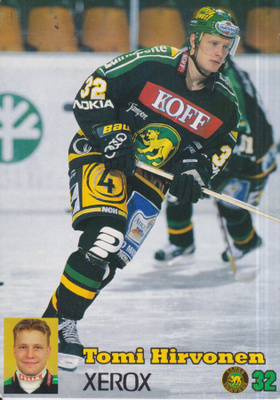 Tomi Hirvonen, Ilves 4  ,    e95