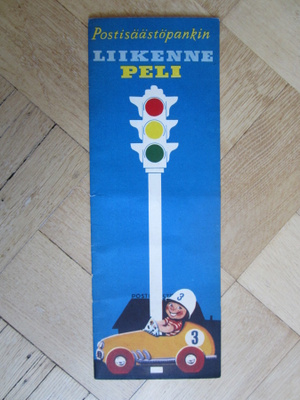 1958 Postisäästöpankin liikennepeli