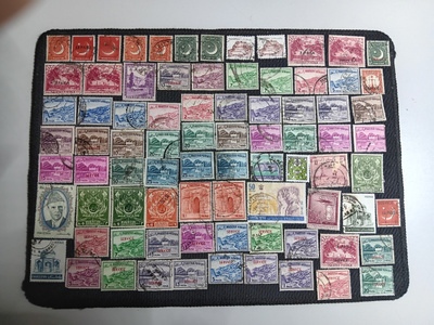Postimerkkejä Pakistan 80 kpl