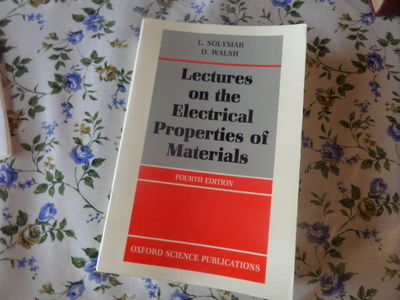 lectures on the electrial of materials  4