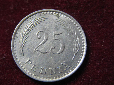 25 penniä  1935