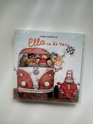 ELLA JA ÄF YKSI äänikirja (3 CD)  Sis.postikulut