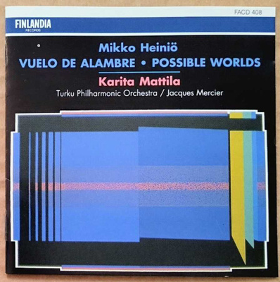 MIKKO HEINIÖ: Vuelo de Alambre • Possible Words – CD 1991