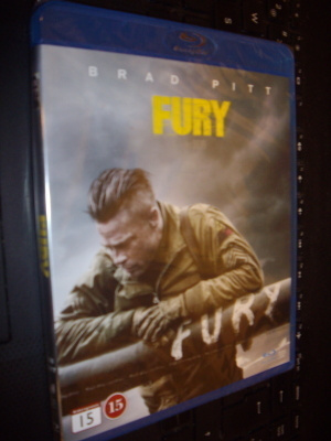 Blu-ray : FURY ( Brad Pitt )  UUSI !