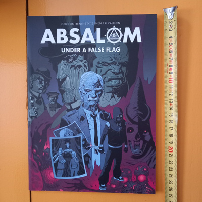 Absalom Under a false flag 2000 AD Albumi