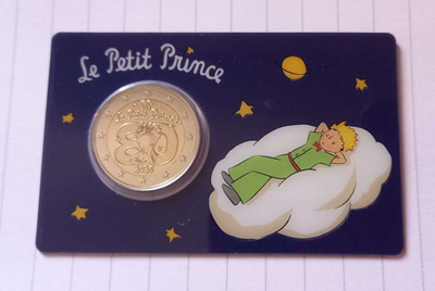 Ranska 2026 2 € CC Little Prince vain 1 kortti