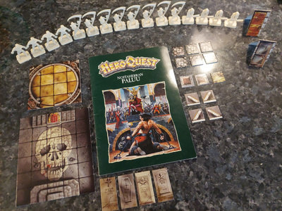 HeroQuest lautapelin lisäosa Noitaherran paluu