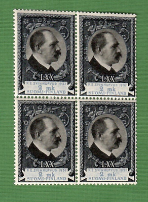 Svinhufvud 15.12.1931** nelilö 70v. (loo)