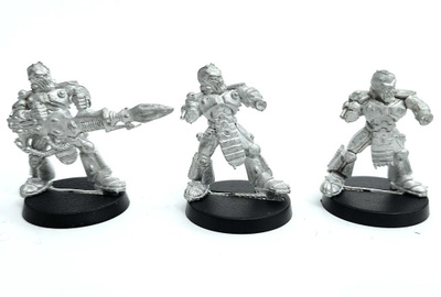 WH40k - 3kpl Eldar Dark Reaper figuuria [S11]