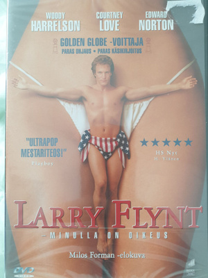 LARRY FLYNT DVD Milos Forman UUSI