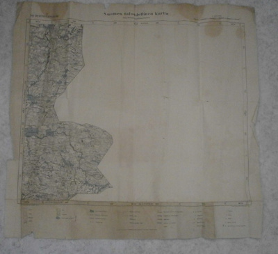 Ruhtinaansalmi 1940, Suomen taloudellinen kartta