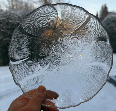 9 kpl lasilautanen