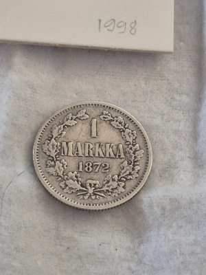 1 markka 1872, Suomi