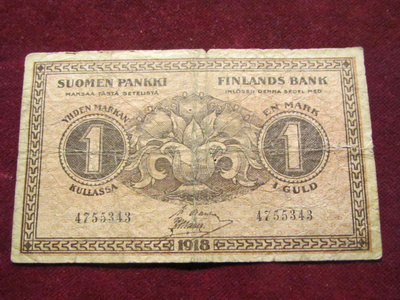 1 markka 1918