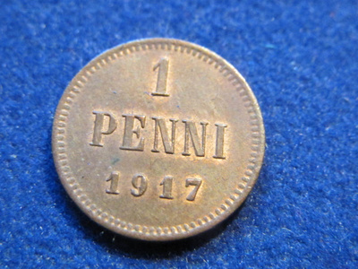 1 penni 1917