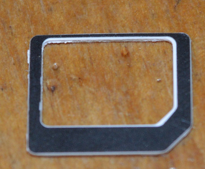 Nano - Micro SIM adapteri