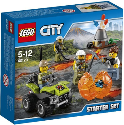 LEGO City 60120 - Tulivuoren aloitussetti
