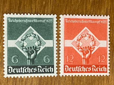 SAKSA REICH 1935 VALTAKUNNAN AMMATTILAISPÄIVÄT PARI**