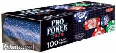 Propoker 100 chips , uusi pakkaus