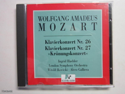 Mozart : Pianokonsertot no 26 ja 27 - CD