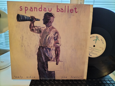 SPANDAU BALLET, Only when you leave, MAXI 12'' SCA -84 NÄTTI