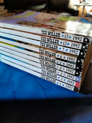 9 kpl tex willer 1992