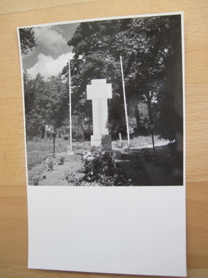 VANHA Valokuva Sankarihaudat Masku 1940-l
